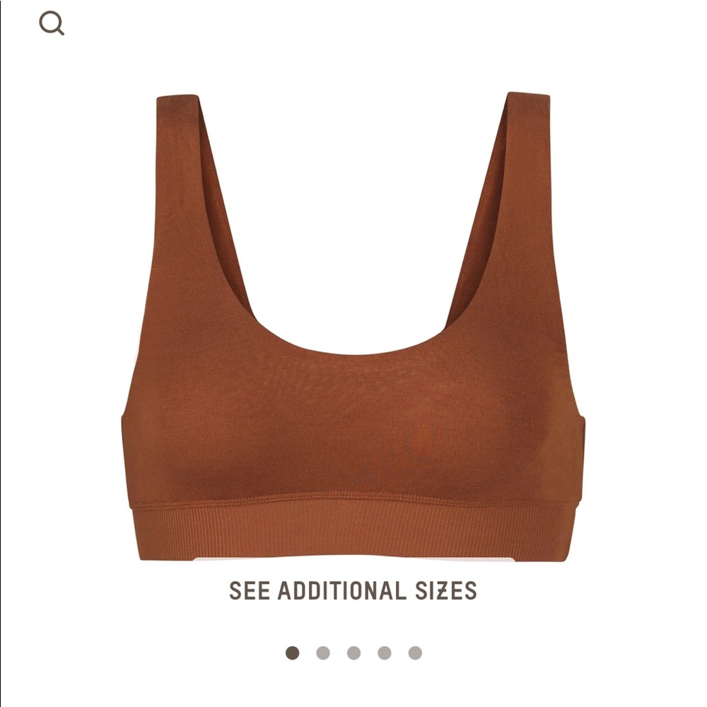 Skims sleep bralette copper